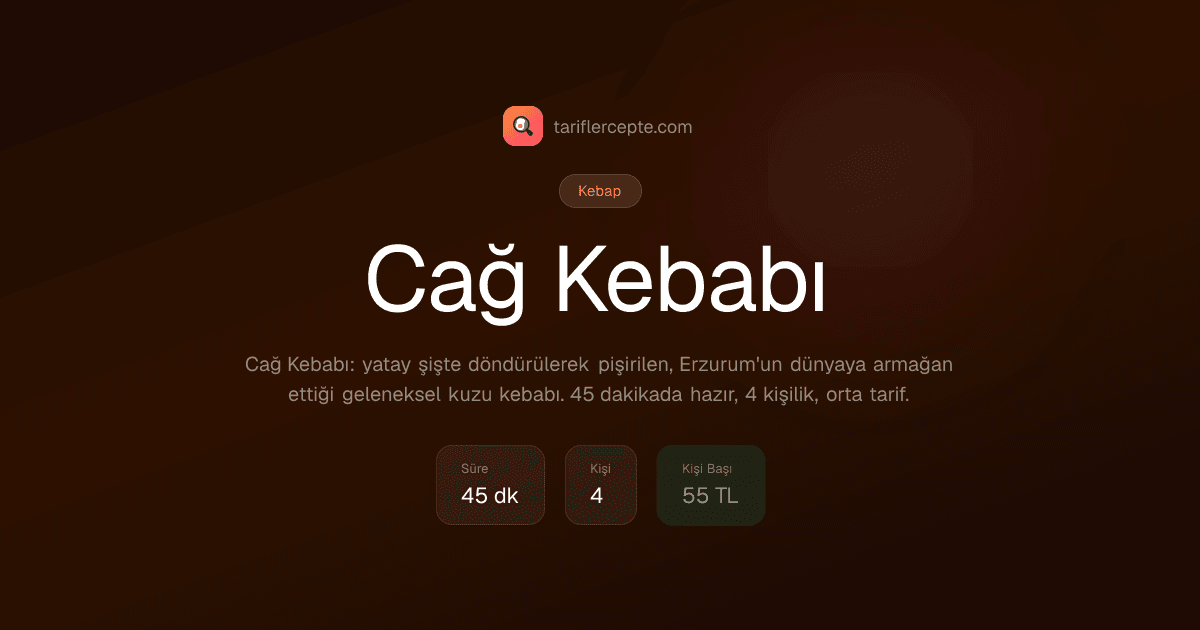 Cağ Kebabı tarifi