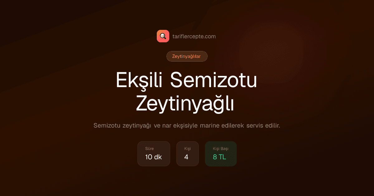 Ekşili Semizotu Zeytinyağlı tarifi