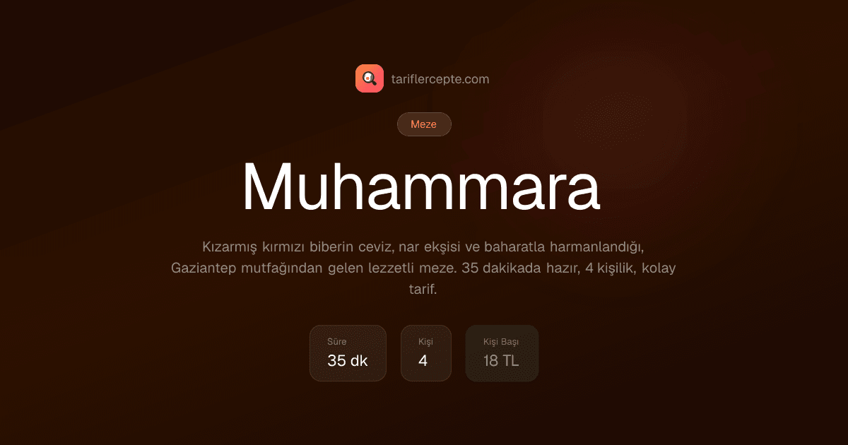 Muhammara tarifi