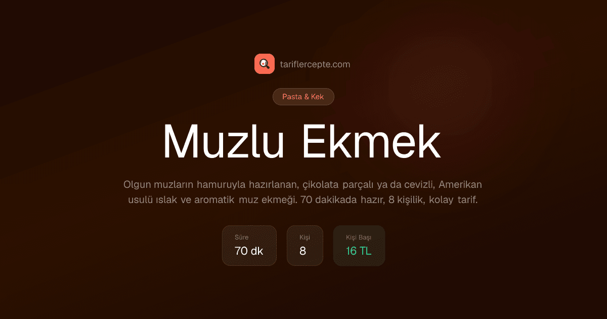 Muzlu Ekmek tarifi