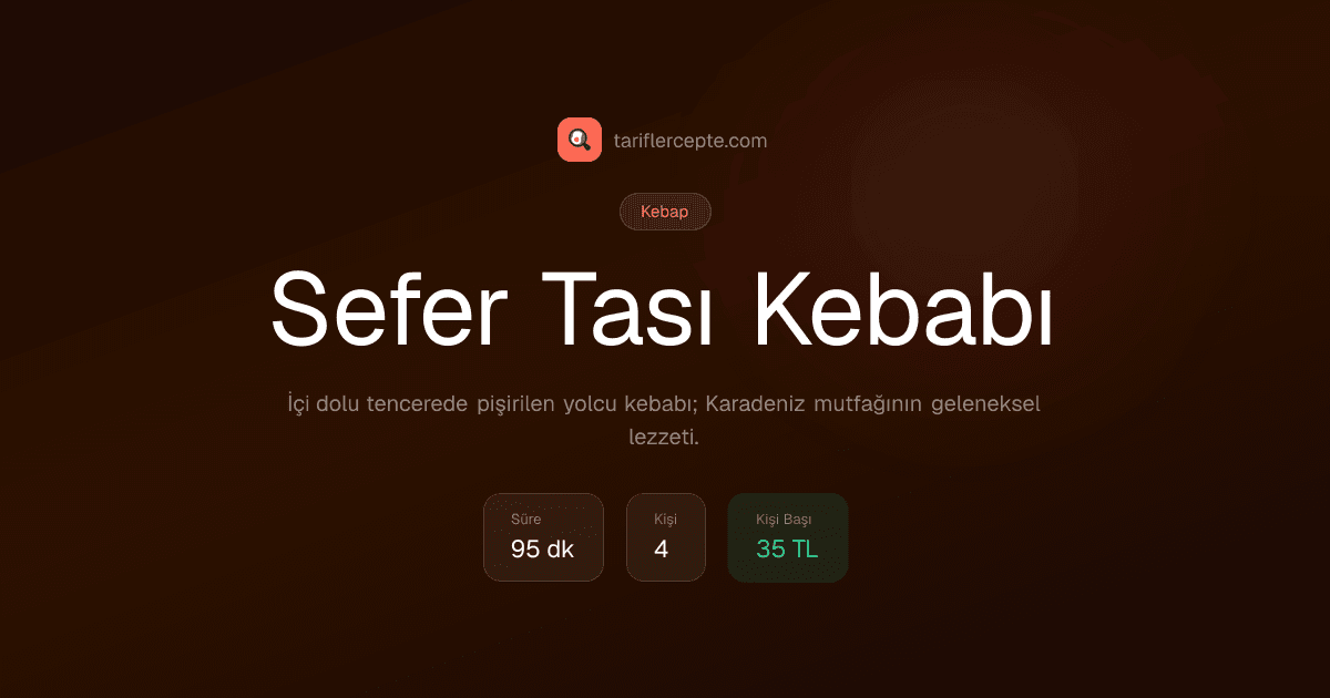 Sefer Tası Kebabı tarifi
