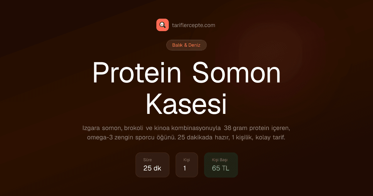 Protein Somon Kasesi tarifi